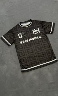 Image 4 of STAY HUMBLE MONOGRAM FOOTBALL JERSEY V1