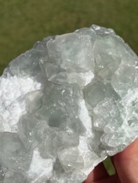Image 6 of Frosty Green Cubic Fluorite Specimen #2158
