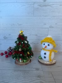 Image 2 of Holiday combo - Snowman & Tree