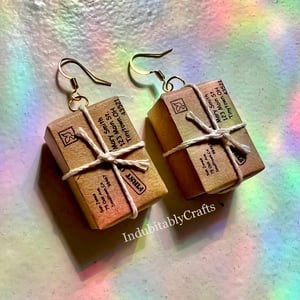 Mini Mail Earrings