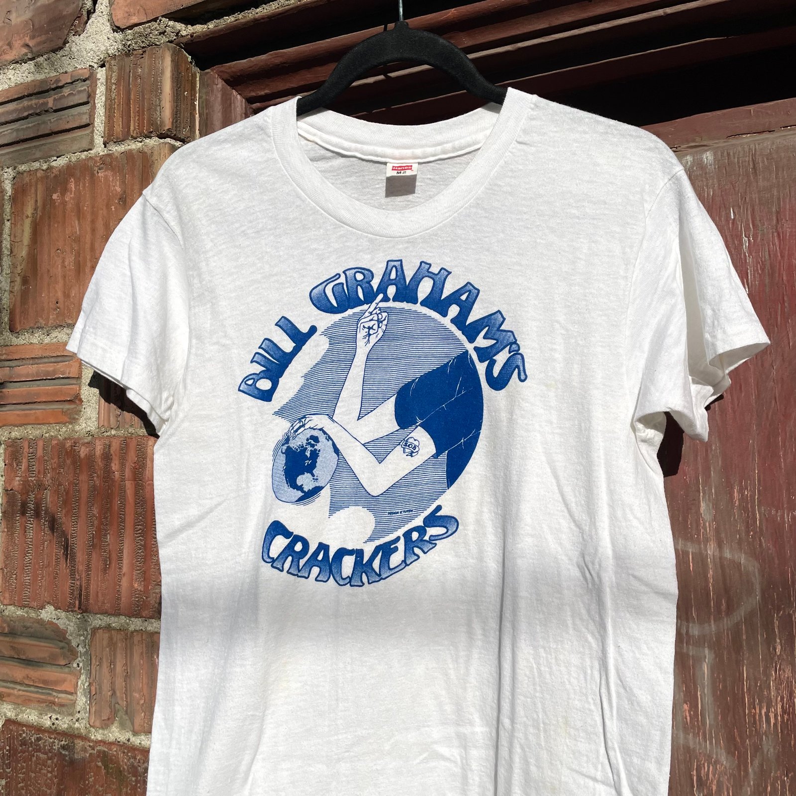 1970s Bill Graham's Crackers Shirt Size Medium