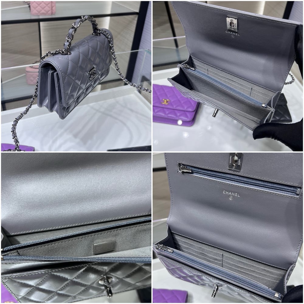 CC Grey Vanity & Wallet on Chain