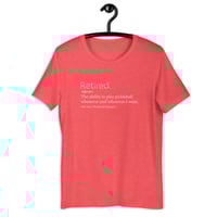 Image 5 of Pickleball Retired T-Shirt