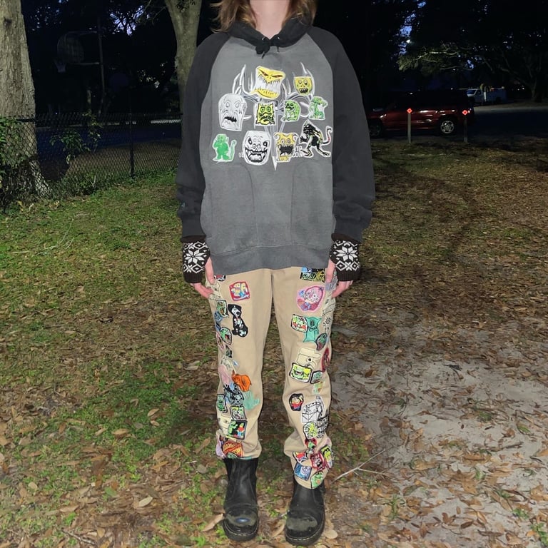 Cryptids hoodie [XL] Image 4