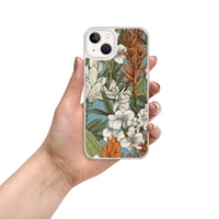 Image 23 of Colorful Botanical Plants Art Nouveau Clear Case for iPhone®