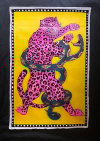 Image 1 of Leopard v Snake