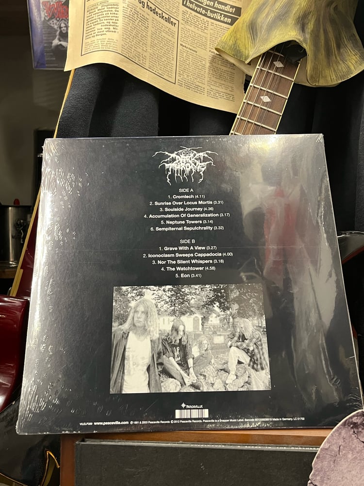 Image of LP Darkthrone Soulside Journey SIGNED