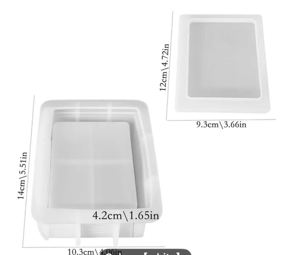 Image of Green/Gold Marbled Book Prayer/Trinket Box