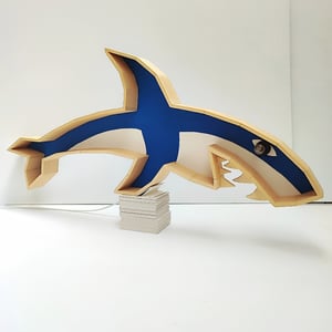 Image of Tiburón escultura.