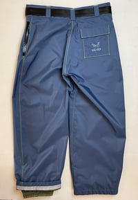 Image 2 of CRAZY STITCHING EXTRA-BAGGY TECHNICAL LIZARD PANTS