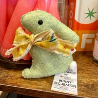 Image 2 of Handmade Spring Bow Bunny Decoration