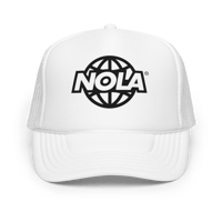 Image 3 of NOLAglobal® - Trucker Hat [B/W]