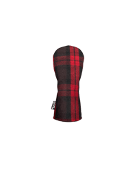 Image 2 of Black and Red Tartan Headcovers