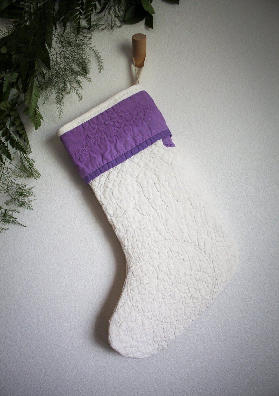 Image of Quilted Stocking 