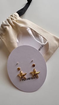 Image 1 of 3Pair Earrings Set (Star)