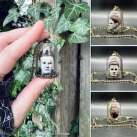 Image 1 of Fright Mike Glass Dome Necklace