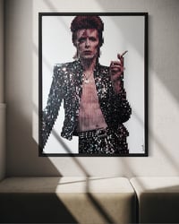 Image 2 of Fractured Ziggy sparkle 60x80cm canvas print 