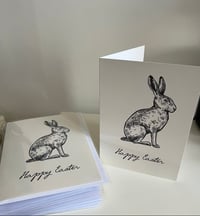 Image 1 of Hare - Easter Card
