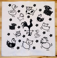 Image 1 of ‘Barnyard Buds’ Towel