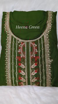 Image 7 of KSV8104-3 Pc Soft Rayon Kurtha Set