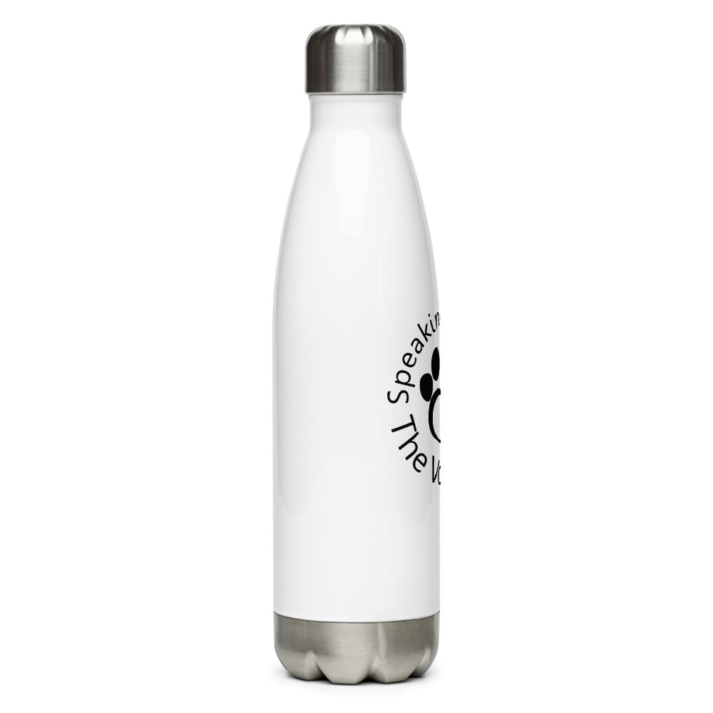 Image of Stainless Steel Water Bottle - B/W