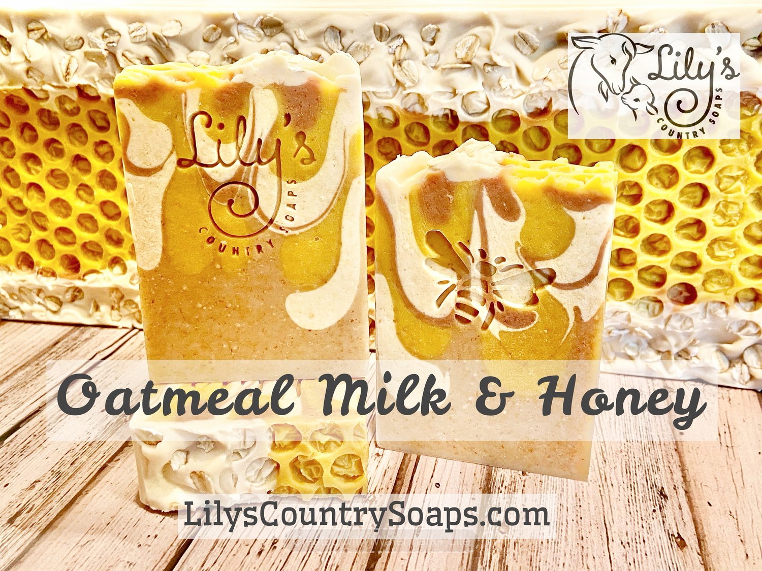 Oatmeal & Honey Goat's Milk Soap — Under A Tin Roof
