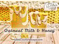 Image 2 of Goat Milk Oatmeal & Honey Soap
