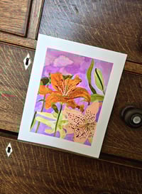 Image 4 of "Lilies" Original