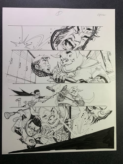 Image of MONKEY PRINCE #2 - pg04 original art