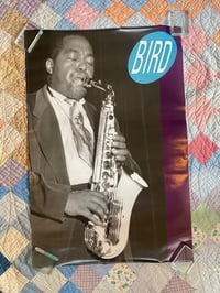 Charlie Parker poster, DEADSTOCK, 80s/90s