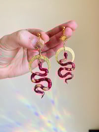 Image 1 of 🐍🌹Celestial Rose Petal Snakes🌹🐍