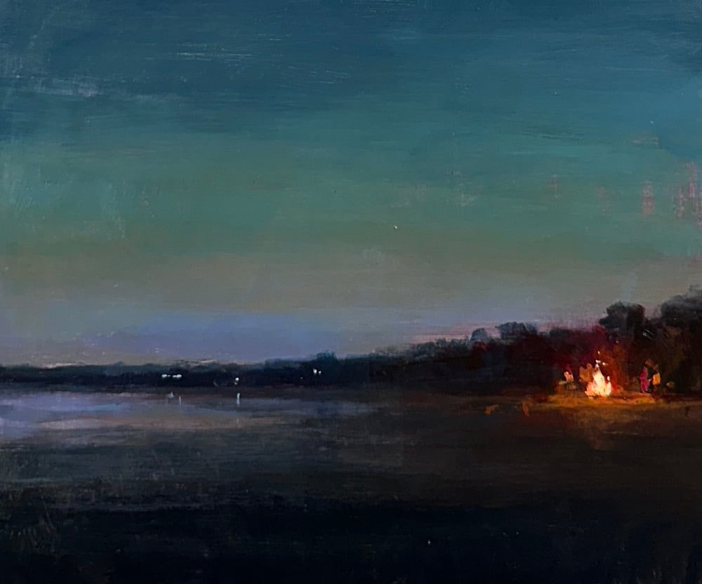 Image of Beach Fire/ June