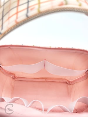 Image of Plaid Vinyl Makeup Bag