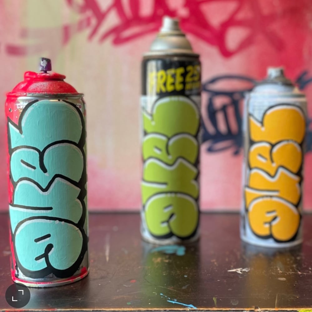 Image of SIGNED D1 SPRAY CANS