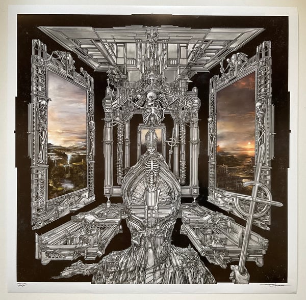 Image of GHOST Skeleta limited artprint