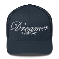 Image 4 of Dreamer Embroidered Trucker Cap with Mesh Back