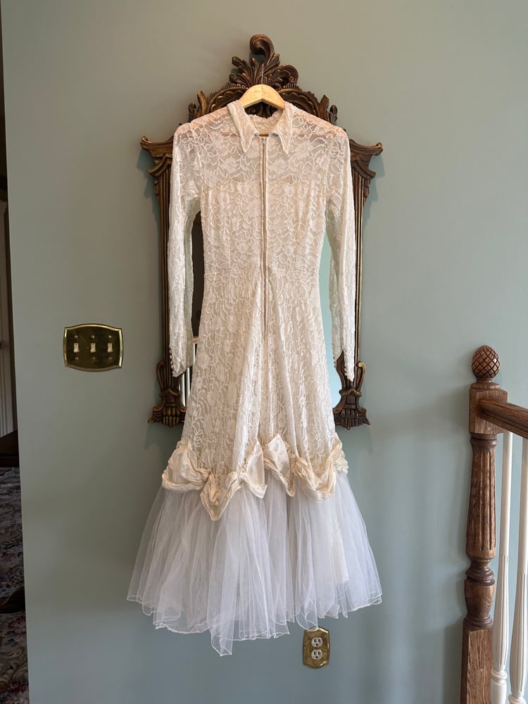 1950s Trumpet Midi Dress | Estelle Amore 1950s Trumpet Midi Dress | Estelle Amore