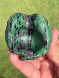 Image 19 of Ruby Zoisite Incense Holder #1792