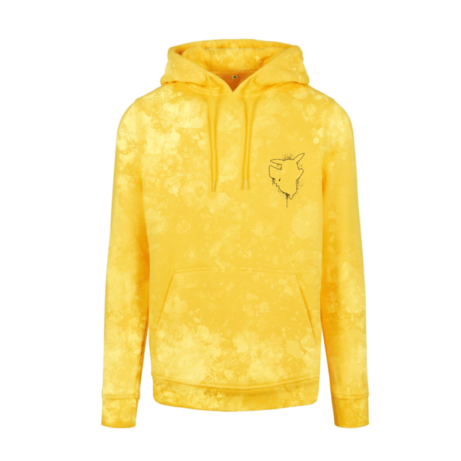 #025 Anatomy Limited Yellow Bleached Hoodie