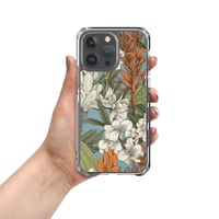 Image 2 of Colorful Botanical Plants Art Nouveau Clear Case for iPhone®