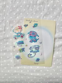Image 1 of blood for dinner - sticker sheet 