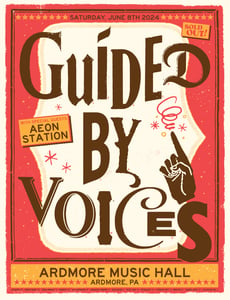 Image of Guided By Voices - 6-8-24 poster