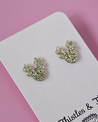 Image 5 of Glitter Reindeer Studs