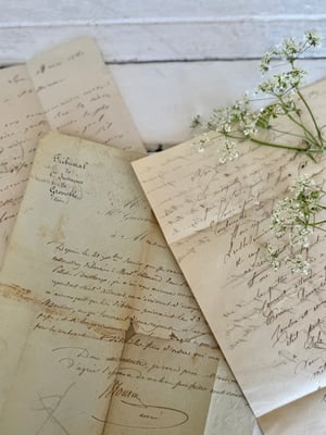 Image of Vintage French Letter Bundle #7