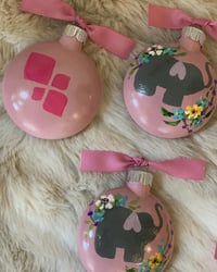 Image 3 of Fit4mom glass ornament 