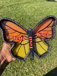 Image 6 of Handcrafted Resin Butterfly Tray