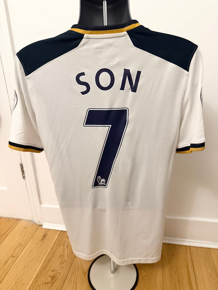 Image of Tottenham Hotspur “SON 7” 2016/17 Home Shirt + PL patches (M)
