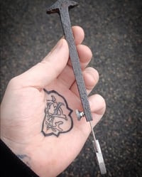 Image 1 of Rusted nail handpoke tool