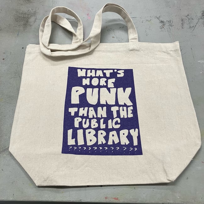 What's More Punk? Totebag