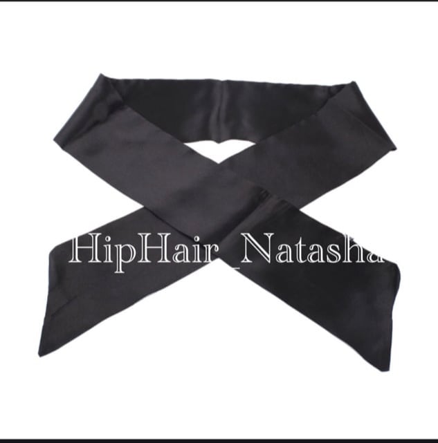 Image of Black/Pink Solid Scarf 